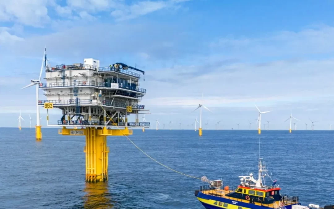 Offshore wind farms could recharge vessels using new system trialled by Parkwind