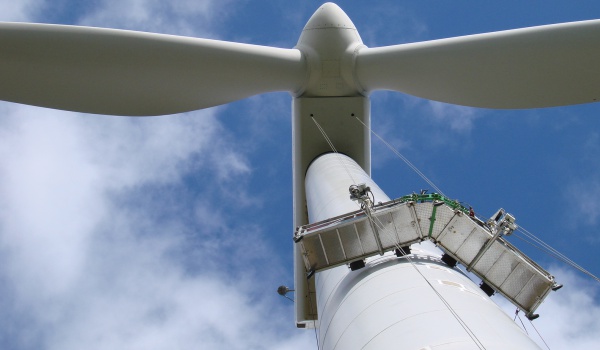 Galeforce Energy professional wind turbine tower cleaning services maintaining structural integrity, appearance, and operational efficiency across U.S. turbines.